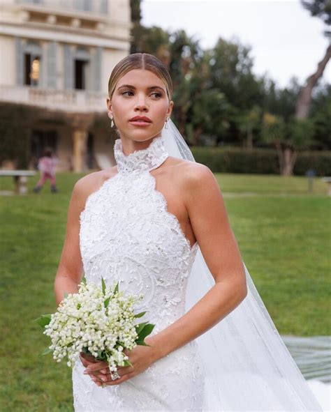 sofia richie wedding flowers.